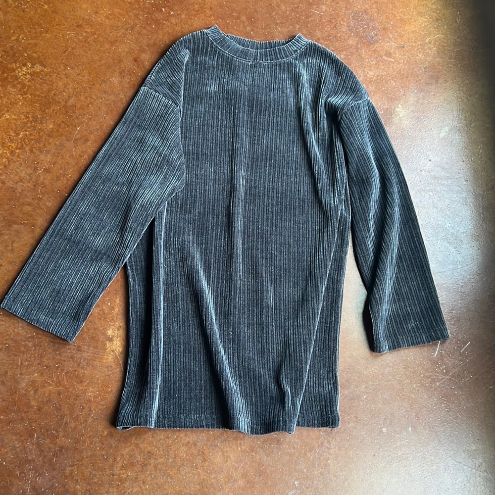 NWOT SHEIN Velvet Corduroy Sweater Dress